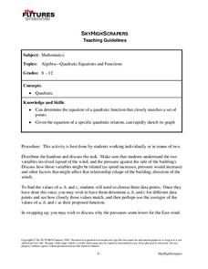 SkyHighScrapers Lesson Plan SkyHighScrapers Lesson Plan