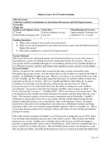 Soul Force and Its Contributions to Nonviolent Movements and Self Empowerment Lesson Plan Soul Force and Its Contributions to Nonviolent Movements and Self Empowerment Lesson Plan