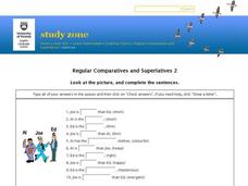 Comparatives and Superlatives 2 Interactive Comparatives and Superlatives 2 Interactive