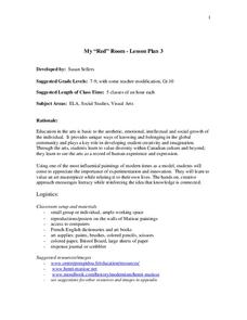 My "Red" Room Lesson Plan My "Red" Room Lesson Plan