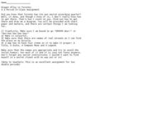 Diagon Alley in Toronto Worksheet Diagon Alley in Toronto Worksheet