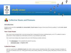 Collective Nouns and Pronouns Interactive Collective Nouns and Pronouns Interactive