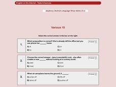 Vocabulary Review # 15 Interactive Vocabulary Review # 15 Interactive