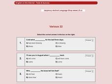 Vocabulary Review #22 Interactive Vocabulary Review #22 Interactive