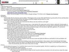 Electrical Circuits Lesson Plan Electrical Circuits Lesson Plan