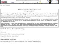 Electricity Lesson Plan Electricity Lesson Plan