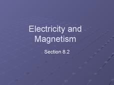 Electricity and Magnetism PPT Electricity and Magnetism PPT