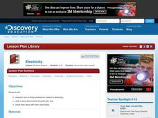 Electricity Lesson Plan Electricity Lesson Plan