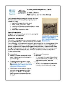 Agriculture Around the World Lesson Plan Agriculture Around the World Lesson Plan