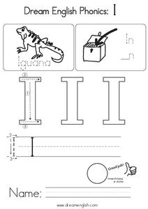 Dream English Phonics: I Worksheet Dream English Phonics: I Worksheet