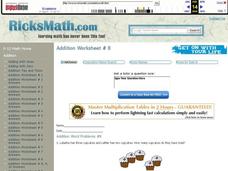Beginning Addition Word Problems Lesson Plan Beginning Addition Word Problems Lesson Plan