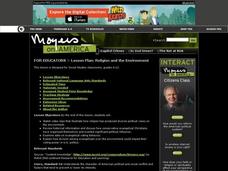 Religion and the Environment Lesson Plan Religion and the Environment Lesson Plan