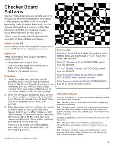 Checker Board Patterns Lesson Plan Checker Board Patterns Lesson Plan