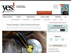 Visual Learning: A Slow, Press-ious Process Lesson Plan Visual Learning: A Slow, Press-ious Process Lesson Plan