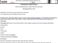 Dominant Impression: Writer's Workshop Mini Lesson Based on the book: The Empty Pot by Demi Lesson Plan Dominant Impression: Writer's Workshop Mini Lesson Based on the book: The Empty Pot by Demi Lesson Plan