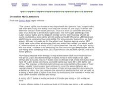 December Math Interactive December Math Interactive