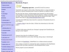 Bluebirds Project:  Mapping Species Interactive Bluebirds Project:  Mapping Species Interactive