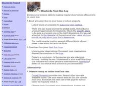 Bluebirds Nest Box Log Interactive Bluebirds Nest Box Log Interactive