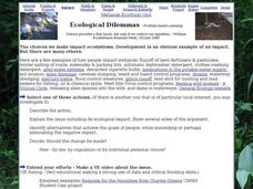 Ecological Dilemmas in Wetlands Interactive Ecological Dilemmas in Wetlands Interactive