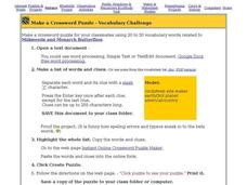 Make a Crossword Puzzle Interactive Make a Crossword Puzzle Interactive