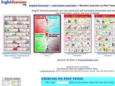 English Exercises: Past Tense Verbs Interactive English Exercises: Past Tense Verbs Interactive
