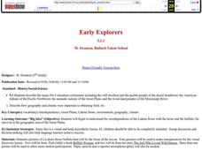 Early Explorers Lesson Plan Early Explorers Lesson Plan