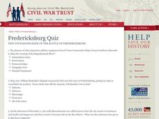 Fredericksburg Quiz Interactive Fredericksburg Quiz Interactive