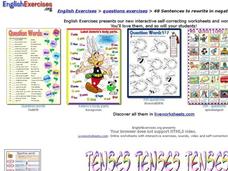 Tenses, Tenses, Tenses Interactive Tenses, Tenses, Tenses Interactive