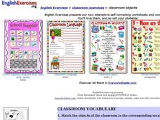 Classroom Vocabulary Interactive Classroom Vocabulary Interactive