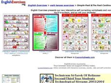 Simple Past and The Past Continuous Interactive Simple Past and The Past Continuous Interactive