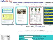 Comperative and Superlatives Interactive Comperative and Superlatives Interactive