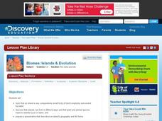 Biomes: Islands and Evolution Lesson Plan Biomes: Islands and Evolution Lesson Plan