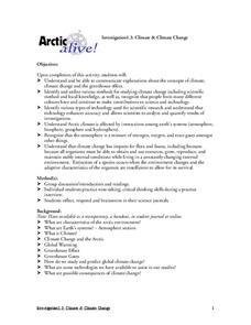 Environment: Climate Change Lesson Plan Environment: Climate Change Lesson Plan