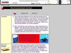 Environmental Action Lesson Plan Environmental Action Lesson Plan