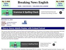 Breaking News English: World Cup Football Interactive Breaking News English: World Cup Football Interactive