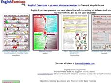 Present Simple Forms Interactive Present Simple Forms Interactive