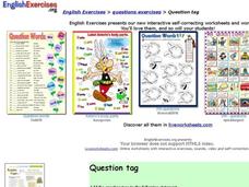 Question Tag Interactive Question Tag Interactive
