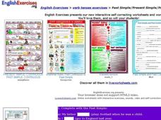 Past Simple/Present Simple/Present Continuous Interactive Past Simple/Present Simple/Present Continuous Interactive