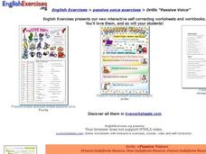 Drills "Passive Voice" Interactive Drills "Passive Voice" Interactive