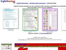 ESL: Phrasal Verbs Interactive ESL: Phrasal Verbs Interactive