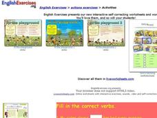 Actions Exercises Interactive Actions Exercises Interactive