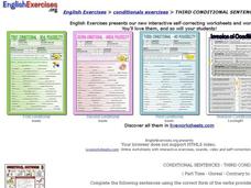 English Exercises: Conditionals Exercises Interactive English Exercises: Conditionals Exercises Interactive