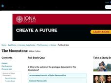 The Moonstone Quiz Interactive The Moonstone Quiz Interactive