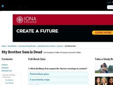 My Brother Sam is Dead Quiz Interactive My Brother Sam is Dead Quiz Interactive