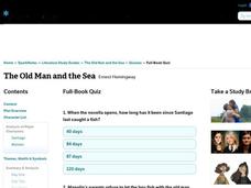 The Old Man and the Sea Quiz Interactive The Old Man and the Sea Quiz Interactive