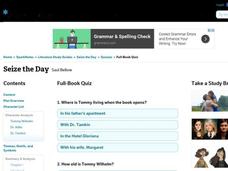 Seize the Day Quiz Interactive Seize the Day Quiz Interactive