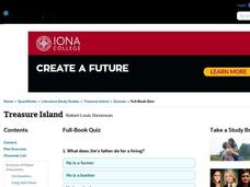 Treasure Island Quiz Interactive Treasure Island Quiz Interactive