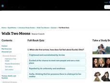 Walk Two Moons Quiz Interactive Walk Two Moons Quiz Interactive