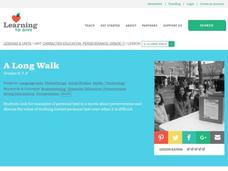 A Long Walk Lesson Plan A Long Walk Lesson Plan