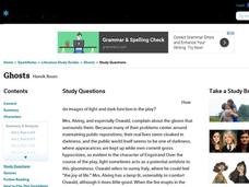 Ghosts by Henrik Ibsen: Study Guide - Mini Essays Study Guide Ghosts by Henrik Ibsen: Study Guide - Mini Essays Study Guide